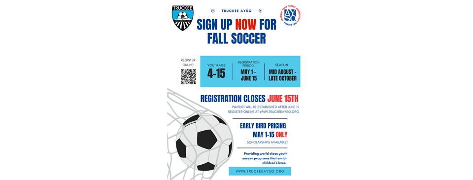 Registration opens APRIL 21 for Volunteers-only